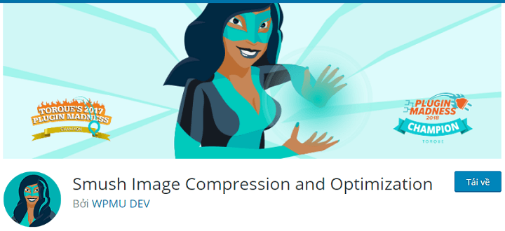 Smush Image Compression and Optimization plugin tối ưu hóa hình ảnh cho wordpress