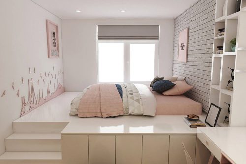 4 Thủ thuật trang trí phòng ngủ cho các phòng nhỏ mà vẫn hiện đại