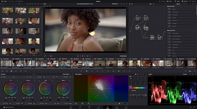 Chỉnh sửa phim ảnh với DaVinci Resolve