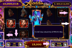 Hướng dẫn chơi game Aladdin Slots trên 789club