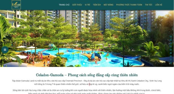 Giao diện web dự án bất động sản cao cấp, ấn tượng ngay từ cái nhìn đầu tiên MBDS49