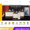 Giao diện website nội thất với thiết kế thanh lịch và tinh tế MNT43