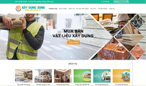 Mẫu giao diện website bán nội thất sang trọng, thu hút khách hàng MNT75