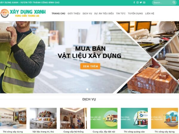 Mẫu giao diện website bán nội thất sang trọng, thu hút khách hàng MNT75