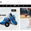 Mẫu giao diện website giày sneaker hỗ trợ tối ưu cho SEO MTT16