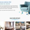 Mẫu giao diện website thiết kế nội thất dành cho các showroom cao cấp MNT29