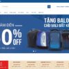 Mẫu web bán balo thời trang với tích hợp phương thức thanh toán tiện lợi MTT26