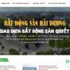 Mẫu website bán bất động sản Hải Dương MBDS11