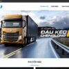 Mẫu website bán xe đầu kéo tích hợp hệ thống quản lý khách hàng MXH10