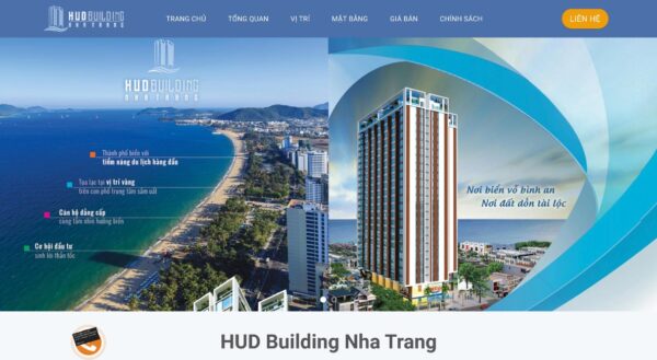 Thiết kế giao diện website dự án bất động sản đẹp mắt, thu hút khách hàng MBDS55