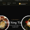 Website nhà hàng ẩm thực MNH01